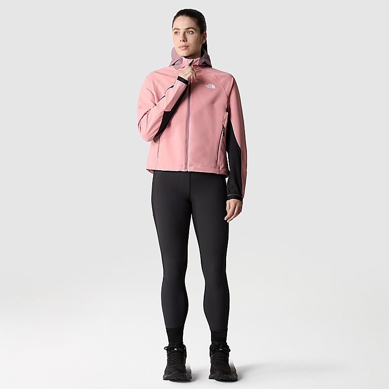 SUDADERA SOFTSHELL CON CAPUCHA PARA MUJER