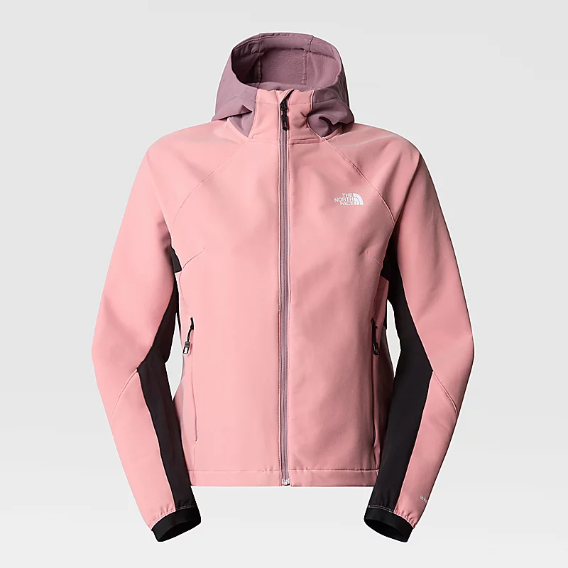 SUDADERA SOFTSHELL CON CAPUCHA PARA MUJER