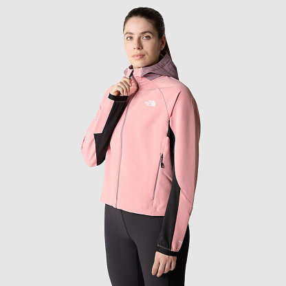 SUDADERA SOFTSHELL CON CAPUCHA PARA MUJER
