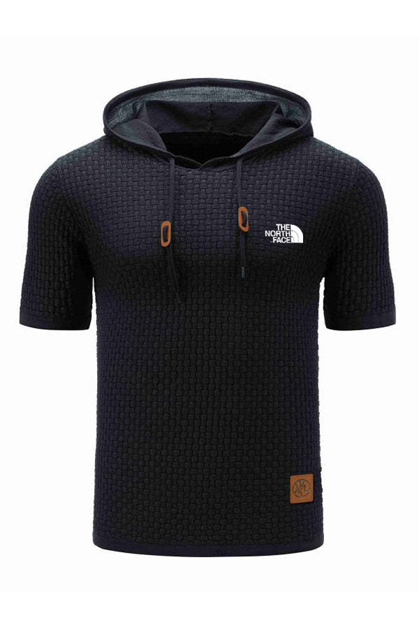 suéter tejido de manga corta