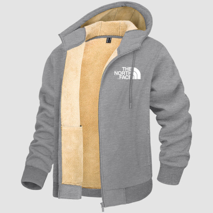 THE NORTH FACE - Veste à capuche zippée pour homme, doublure polaire, veste chaude pour l'hiver