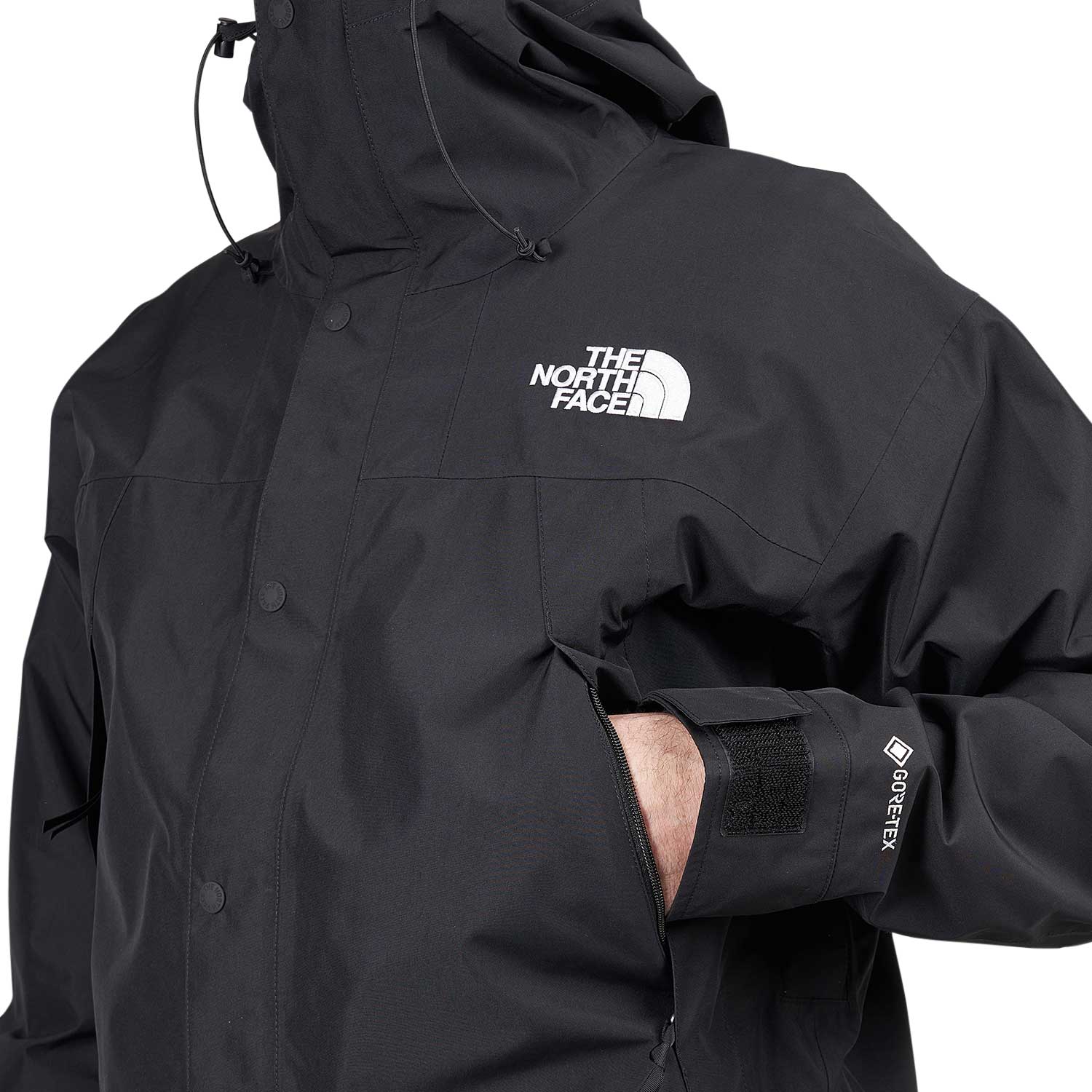 Veste de montagne The North Face Gore-Tex (noir)