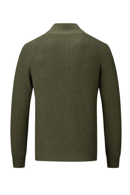 Cárdigan de jacquard con cremallera