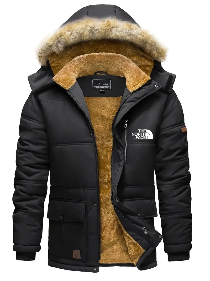 THE NORthtTH FACE-Veste pour homme avec poignets côtelés amovibles, ourlet réglable, fermeture éclair imperméable, coupe-vent, adaptée à la randonnée en plein air, à la pêche, au ski, au camping, aux voyages et aux vêtements décontractés quotidiens