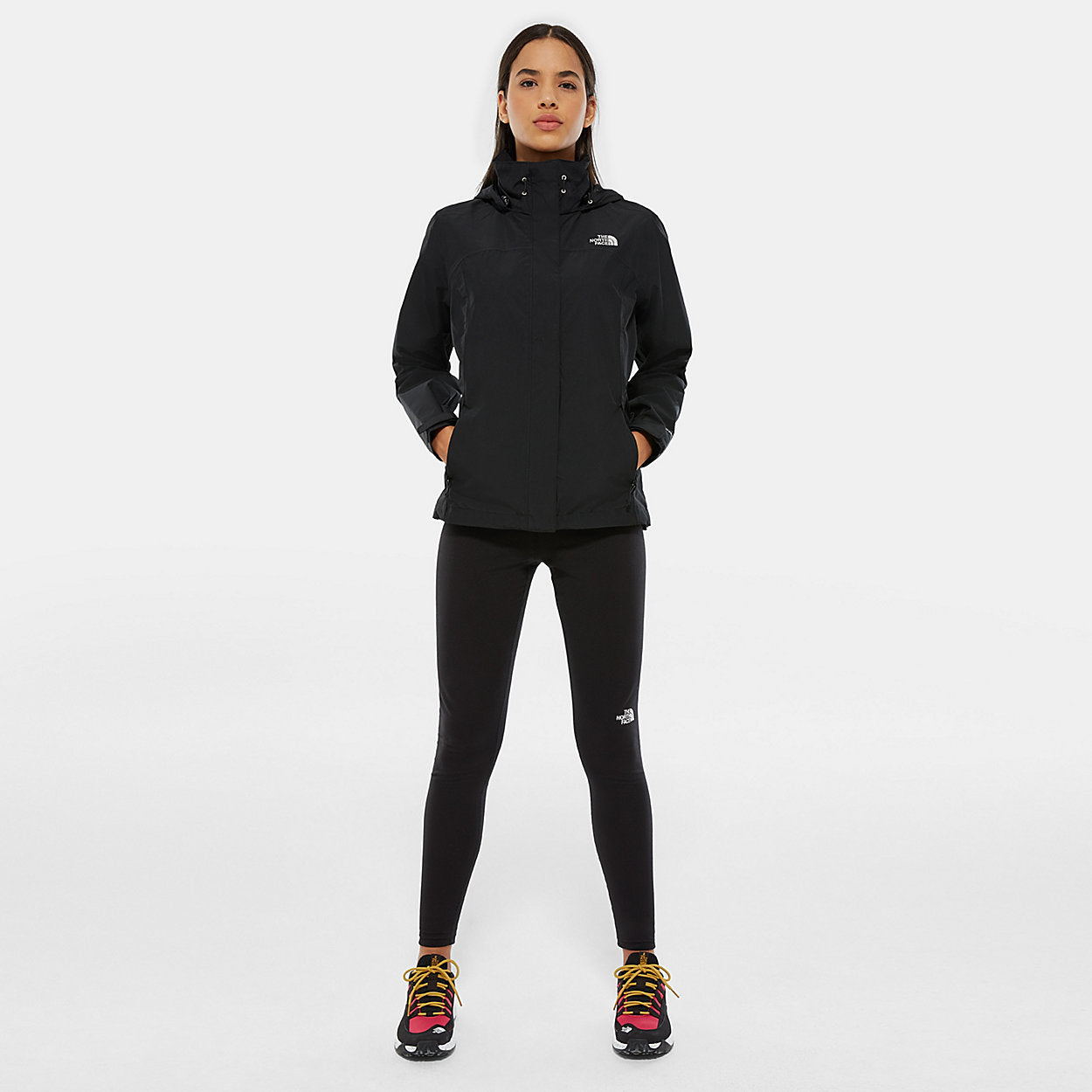 THE NORTH FACE Veste d'alpinisme femme coupe-vent et imperméable pour l'automne et l'hiver