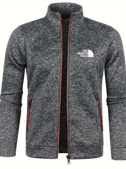 THE NORthtTH FACE-Veste décontractée mi-longue à fermeture éclair élastique pour homme, mode automne et hiver