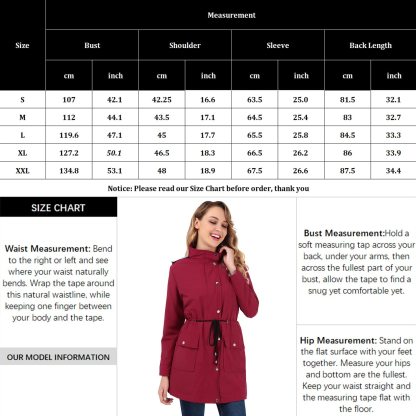 THE NORTH FACE Veste de pluie coupe-vent pour femme, imperméable, légère, à capuche, pour l'extérieur