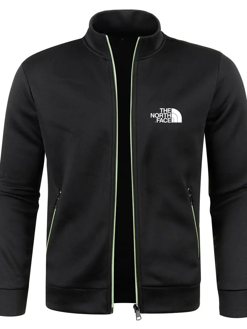 THE NORthtTH FACE-Veste décontractée mi-longue à fermeture éclair élastique pour homme, mode automne et hiver