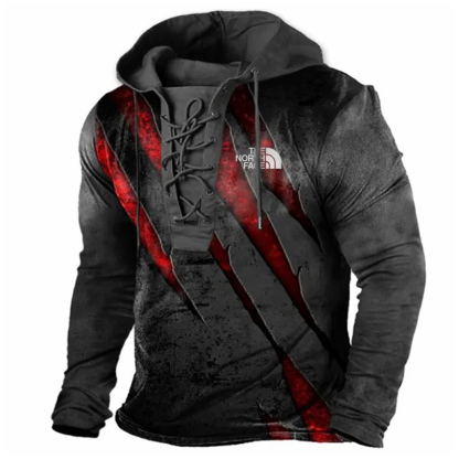 THE NORTH FACE Veste à capuche vintage d'extérieur à lacets pour homme