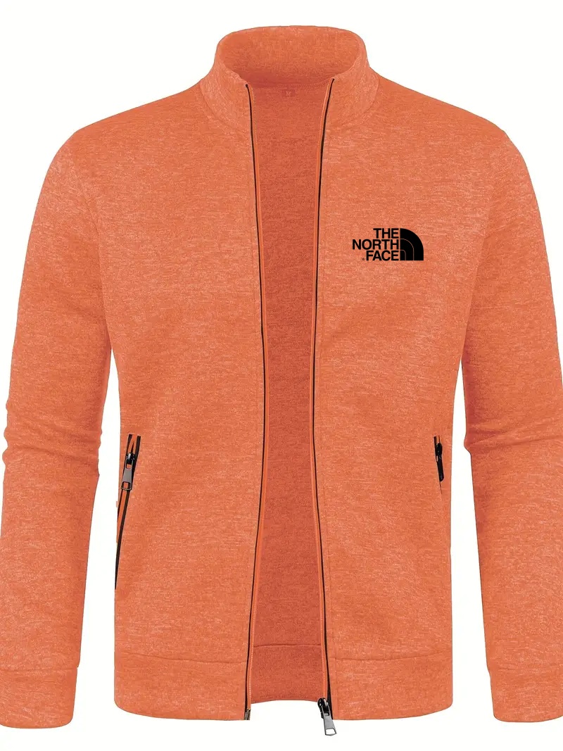 THE NORthtTH FACE-Veste décontractée mi-longue à fermeture éclair élastique pour homme, mode automne et hiver