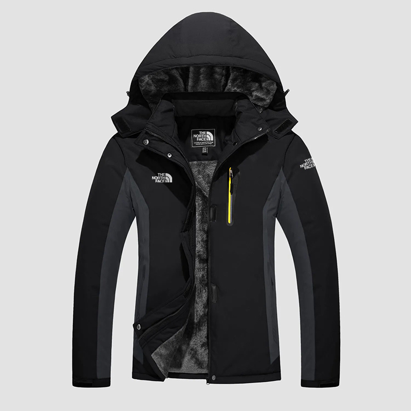 THE NORth FACE Manteaux d'hiver pour femmes Veste de ski imperméable doublée en polaire avec capuche