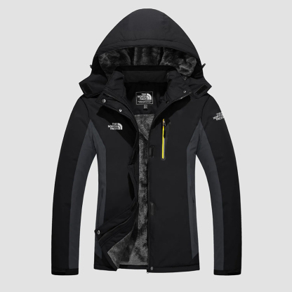 THE NORth FACE Manteaux d'hiver pour femmes Veste de ski imperméable doublée en polaire avec capuche