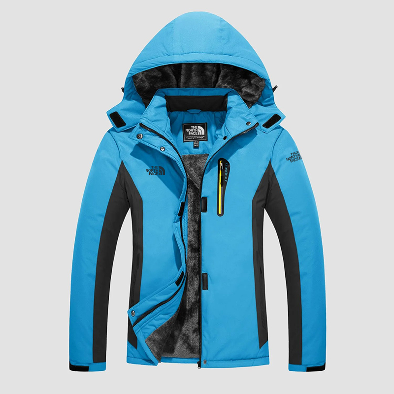THE NORth FACE Manteaux d'hiver pour femmes Veste de ski imperméable doublée en polaire avec capuche