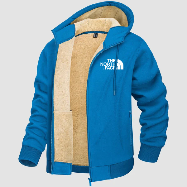 THE NORTH FACE - Veste à capuche zippée pour homme, doublure polaire, veste chaude pour l'hiver