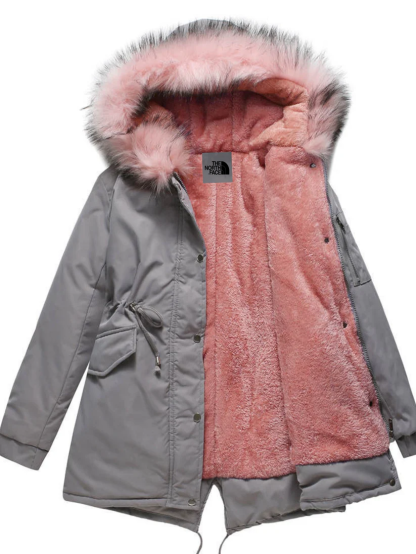 Parka d'hiver à capuche THE NORTH FACE 2024 pour femme