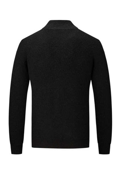 Cárdigan de jacquard con cremallera