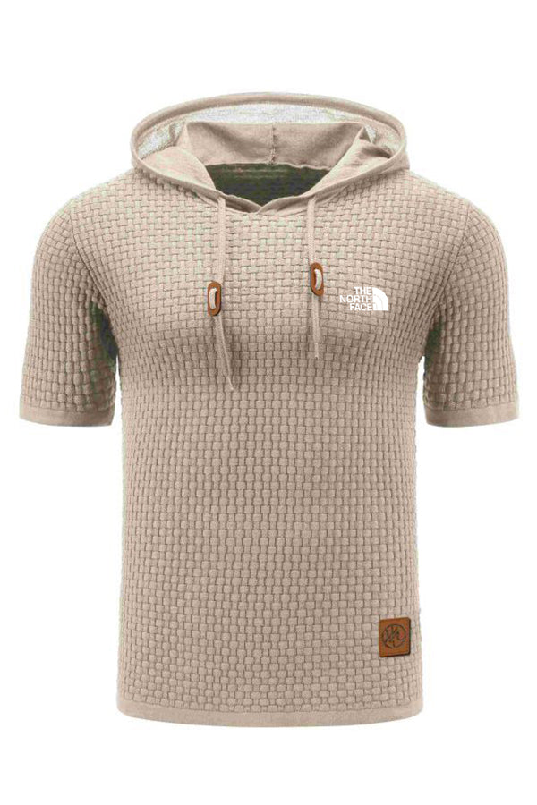 suéter tejido de manga corta