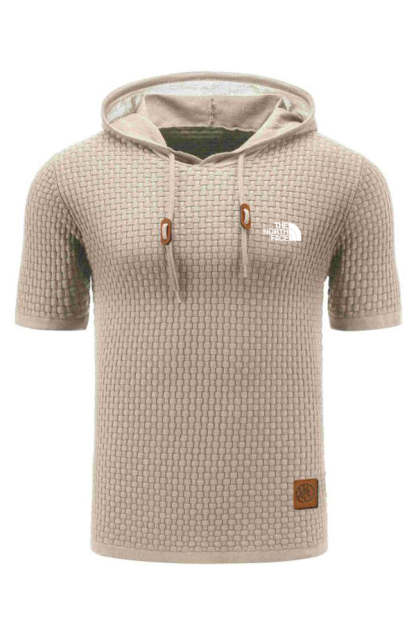 suéter tejido de manga corta