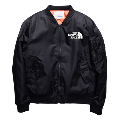 THE NORthtTH FACE-Veste de bombardier Air Force MA1 à col montant pour homme, veste de baseball en coton épais, automne et hiver