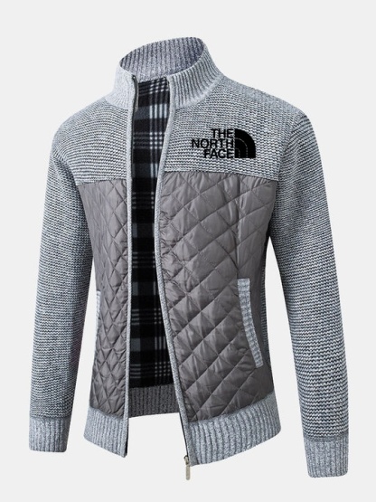 THE NORthtTH FACE-Pull zippé patchwork matelassé