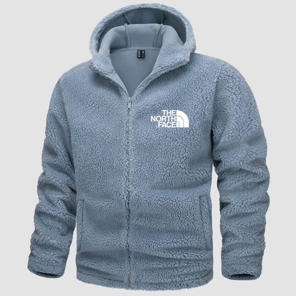 THE NORTH FACE - Veste polaire à capuche Sherpa pour homme, fermeture éclair complète avec 4 poches