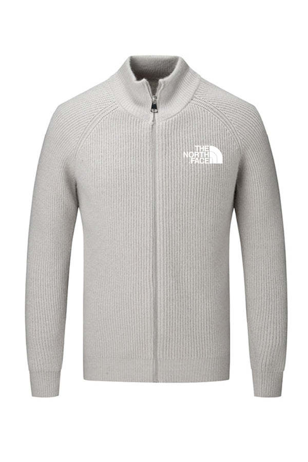 Cárdigan de jacquard con cremallera