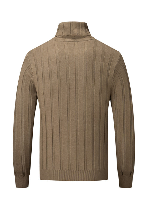 Cárdigan de jacquard con cremallera