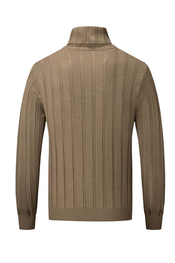 Cárdigan de jacquard con cremallera