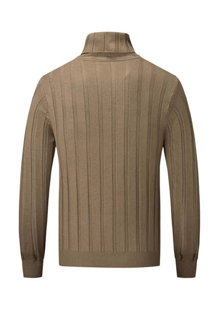 Cárdigan de jacquard con cremallera