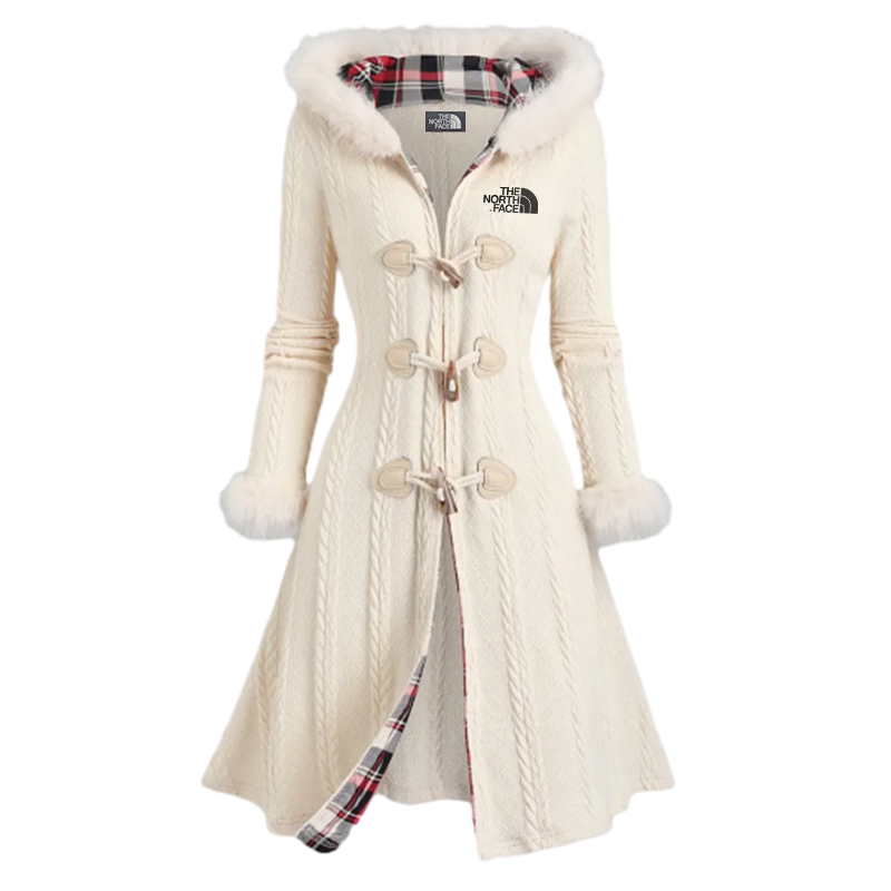 2024 TNF®-1pc Y2K Style Women'S Hooded Knit Coat