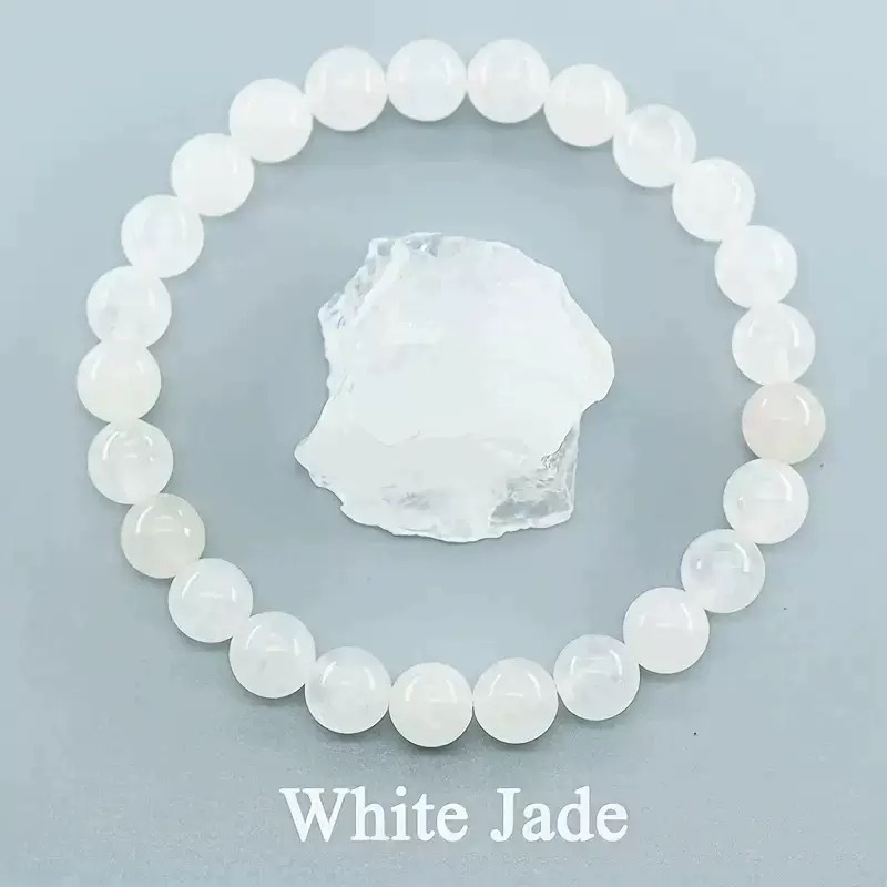 Handmade agate crystal bracelet
