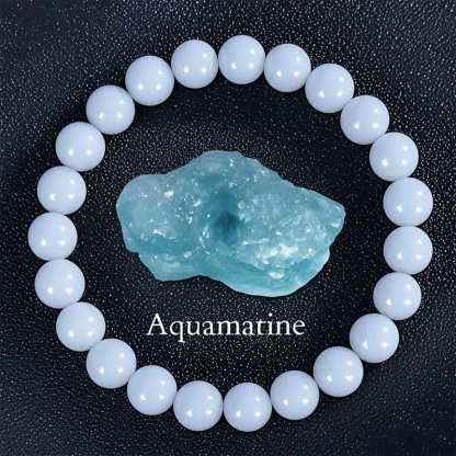 Handmade agate crystal bracelet