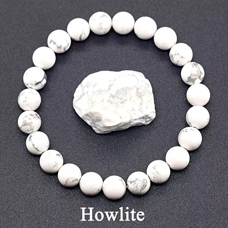 Handmade agate crystal bracelet