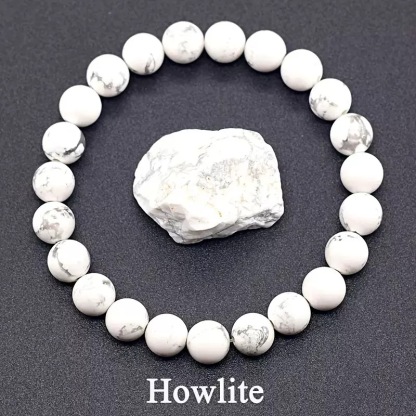 Handmade agate crystal bracelet