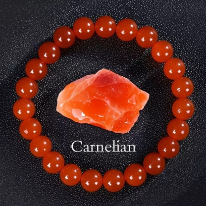 Handmade agate crystal bracelet