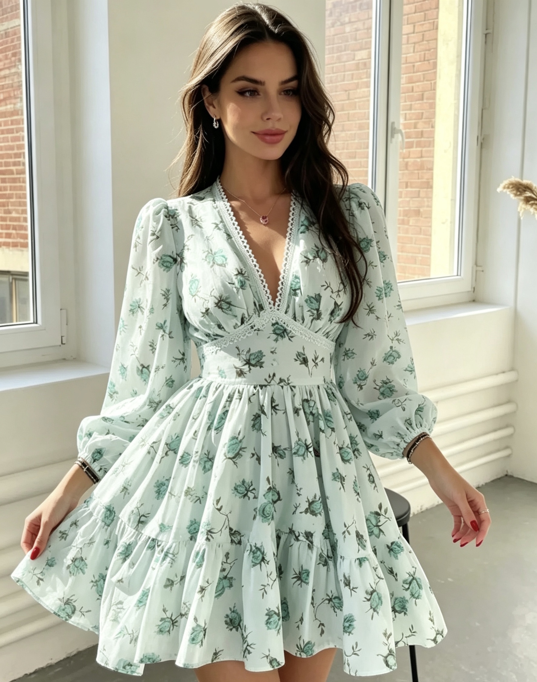 Sweet temperament dress