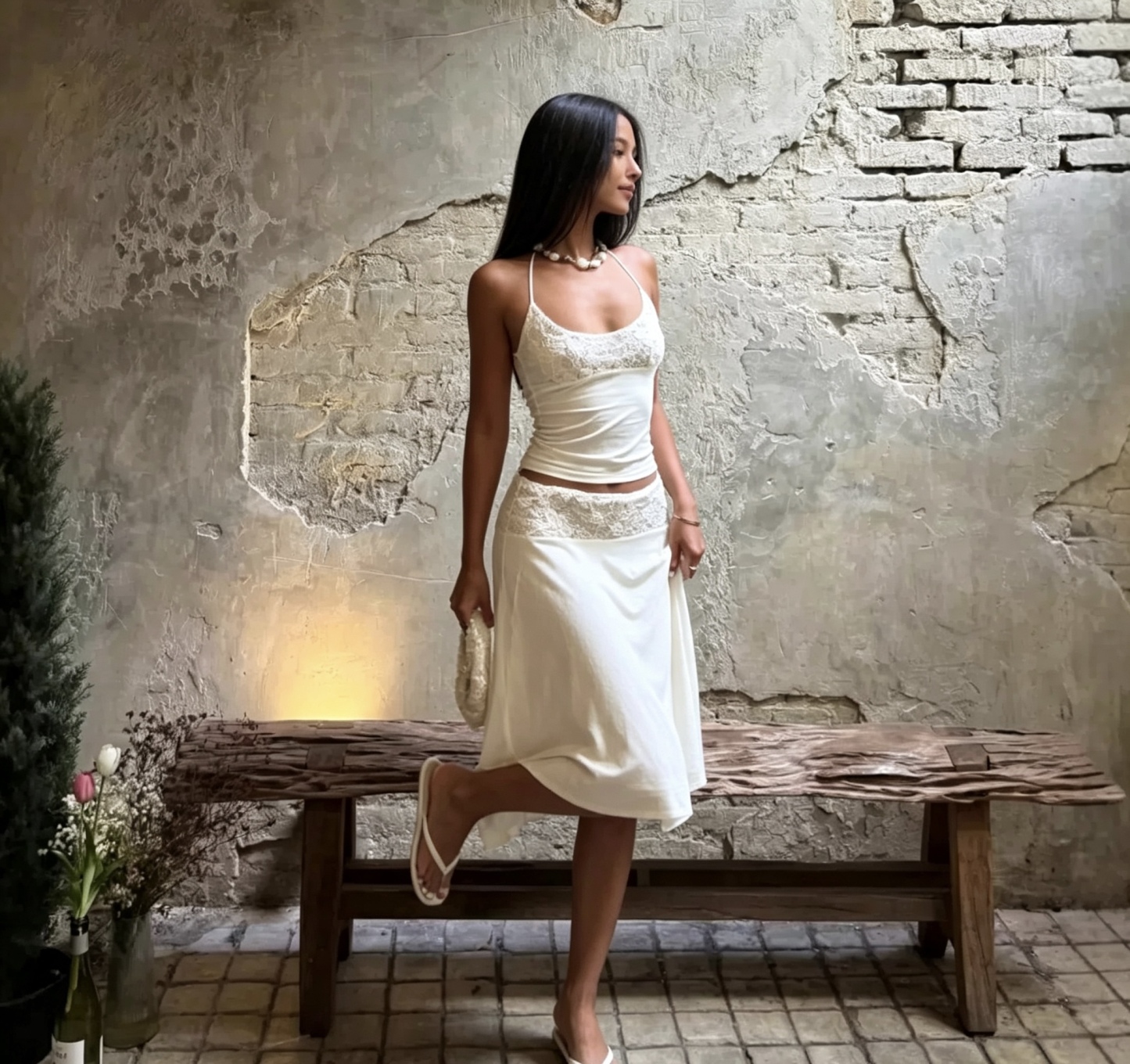 Two-piece tank top set