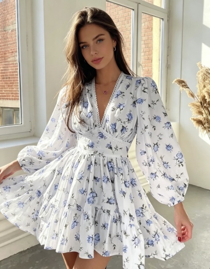 Sweet temperament dress