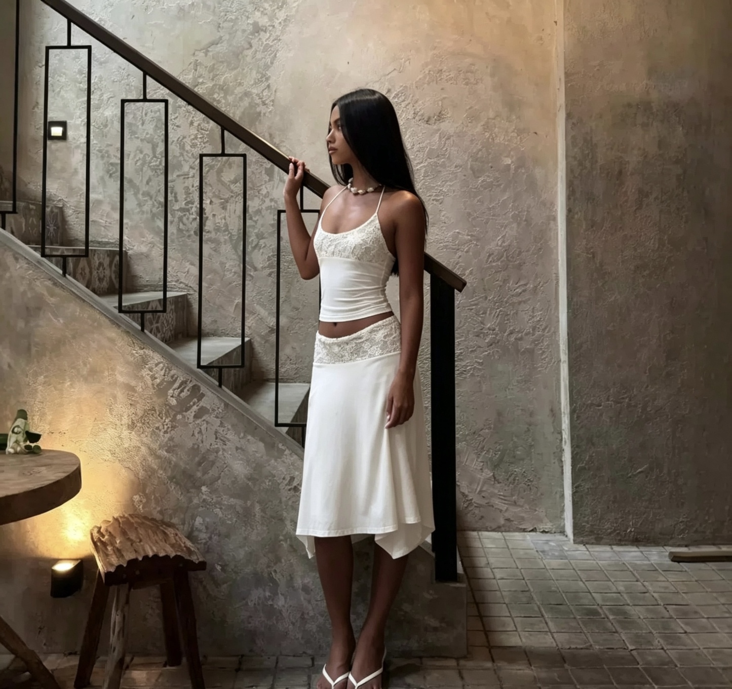 Two-piece tank top set