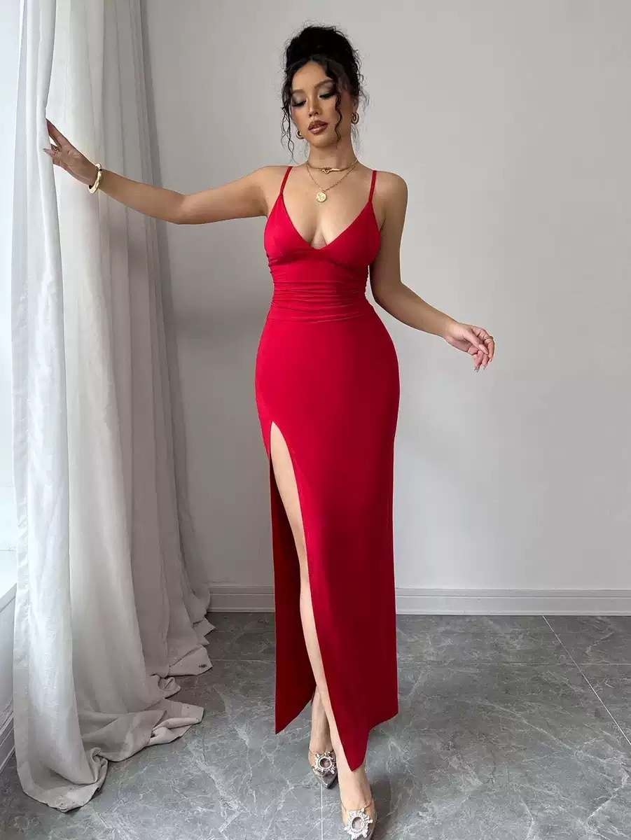 Slit dress