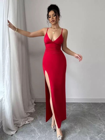 Slit dress