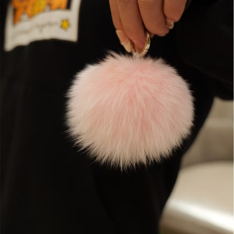 Plush bag charm Keychain Cozy Winter soft Charm