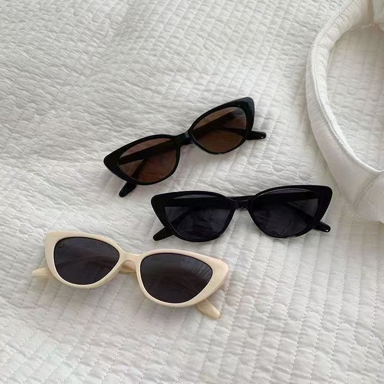 European and american style cat-eye sunglasses - women's chic, trendy, uv protection, retro, versatile, face-slimming, street style