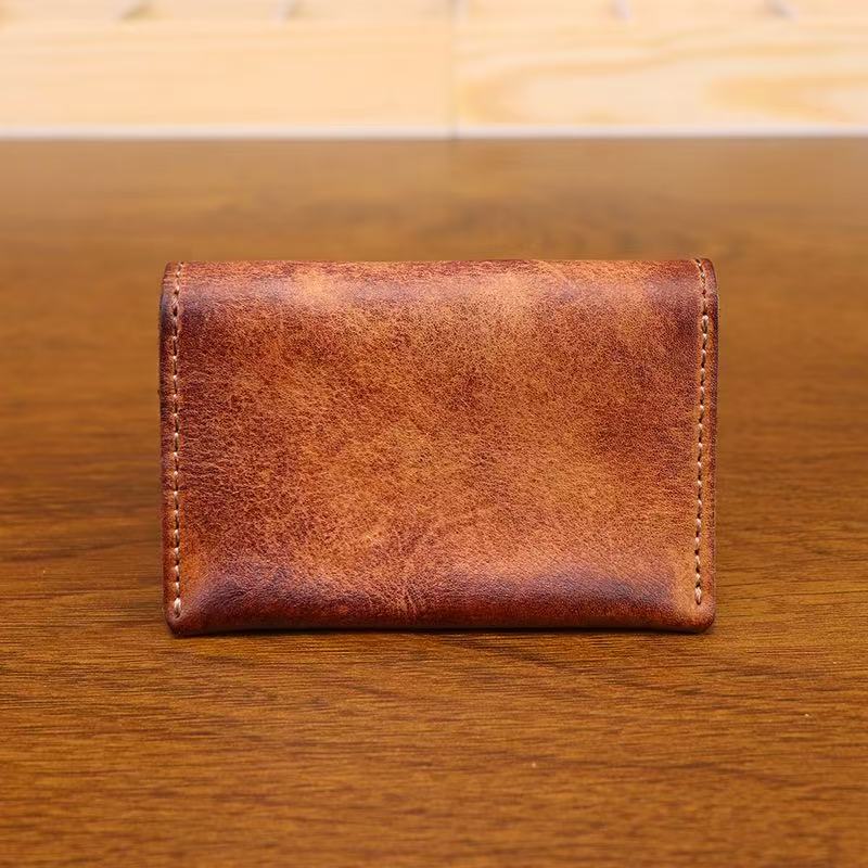 card holder slim bank card wallet card cowhide card case