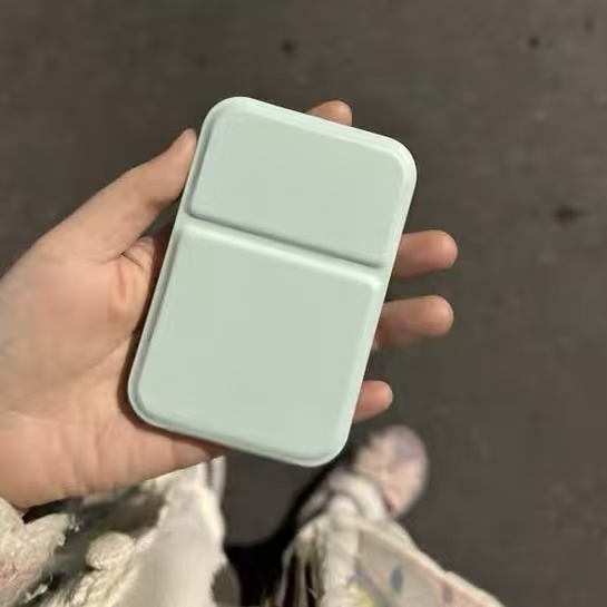 lether Foldable Makeup Mirror, Women Mini Mirror, Small Pocket