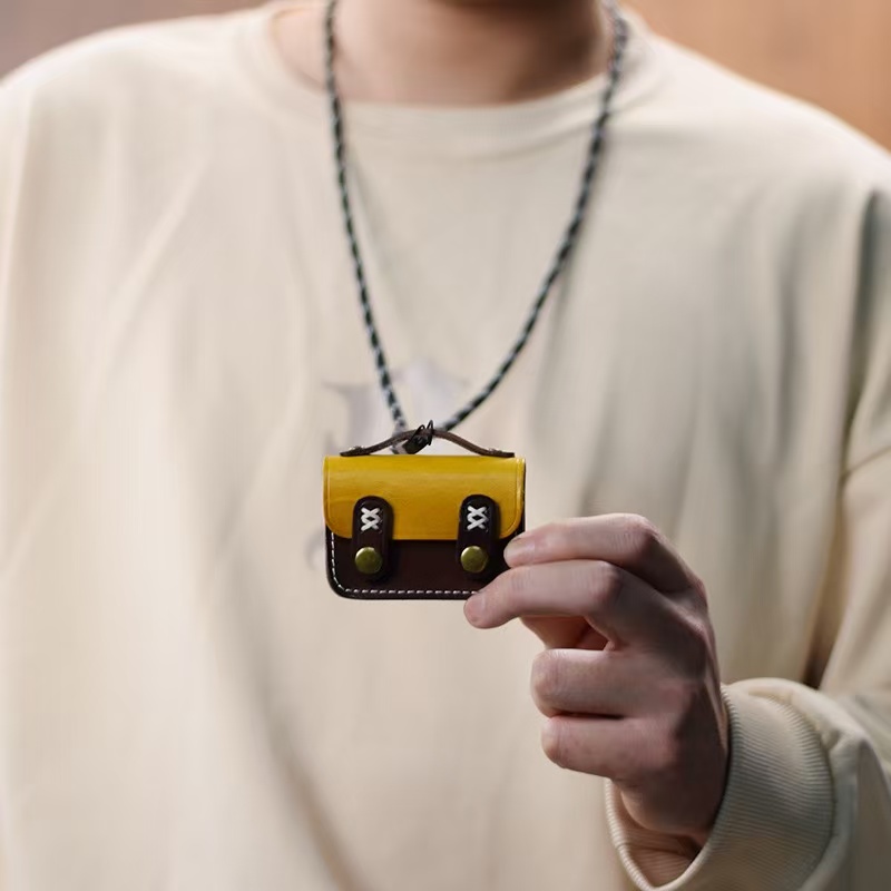 new mini charm bag - versatile korean style shoulder & crossbody pouch for lipstick, cards, and more