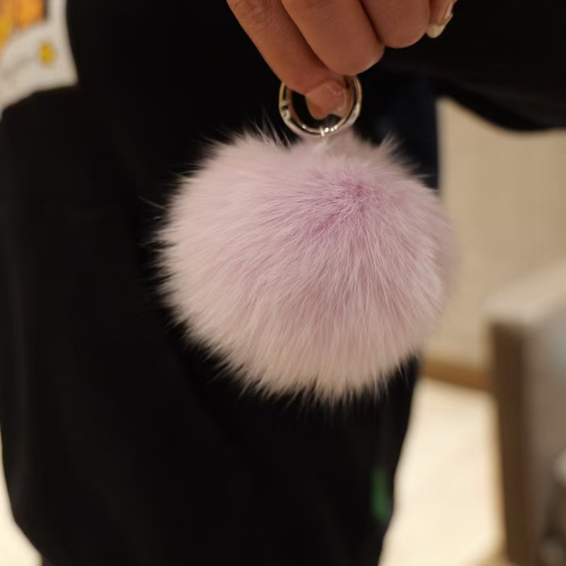 Plush bag charm Keychain Cozy Winter soft Charm
