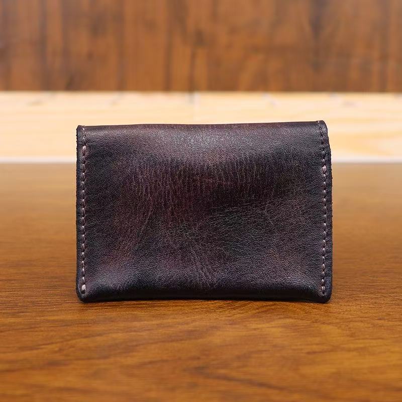 card holder slim bank card wallet card cowhide card case