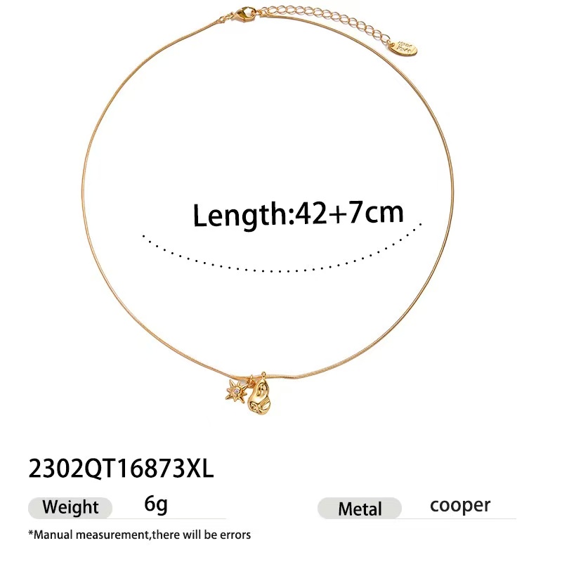 Necklace women's collarbone chain