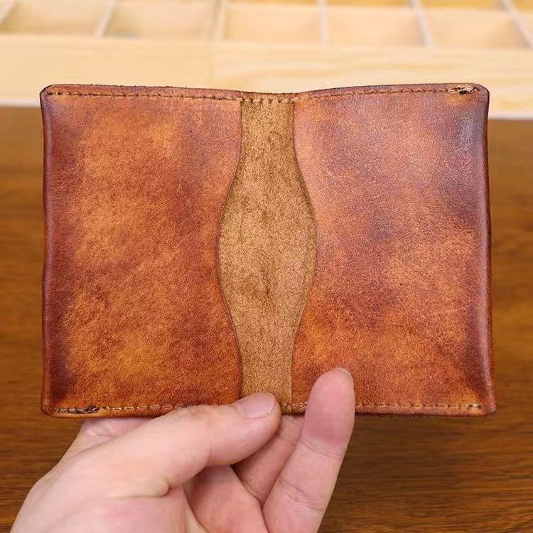 card holder slim bank card wallet card cowhide card case